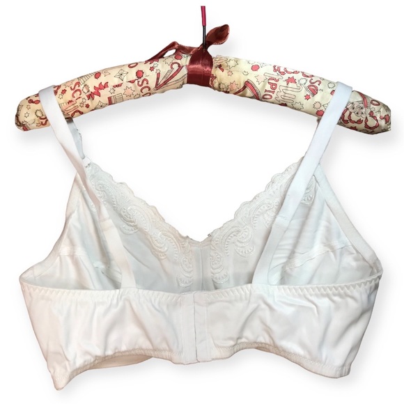 Lilyette White Full Coverage Minimizer Non-Padded Underwire Bra 0417 Size 42D - Picture 2 of 16